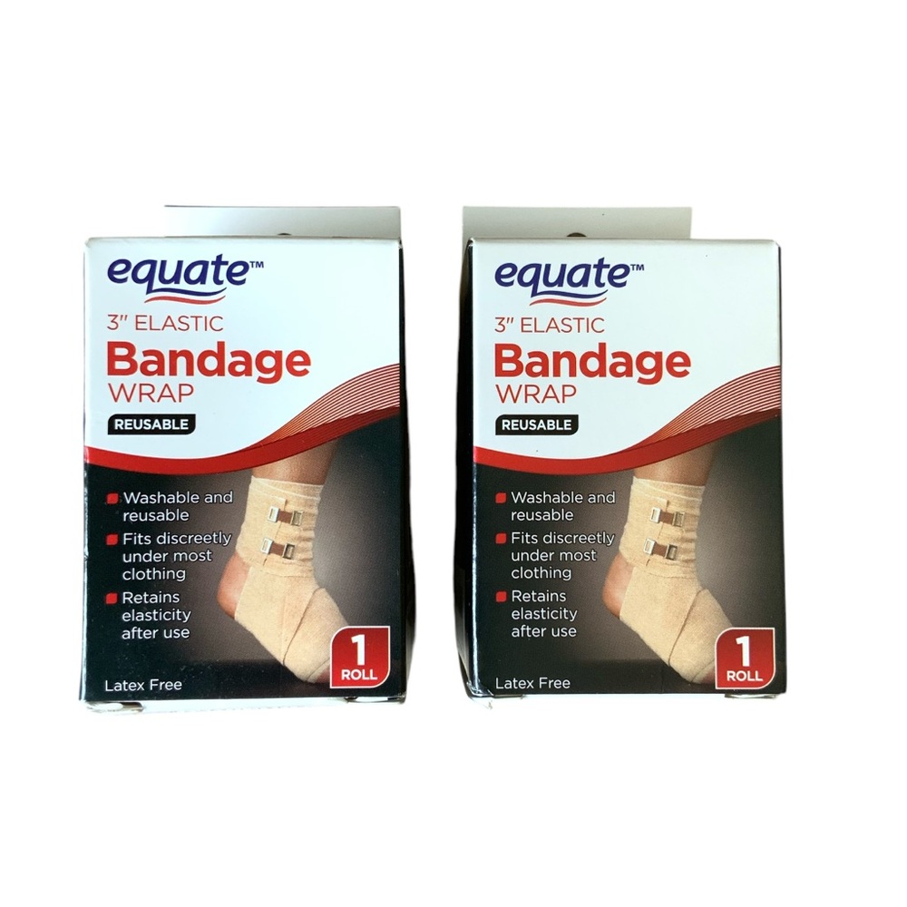 Equate 3” Elastic Bandage Wrap Reusable